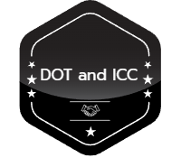 DOT and ICC badge